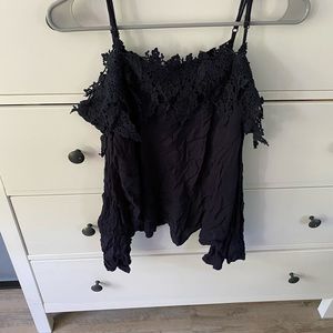 Charlotte Russe off the shoulder shirt